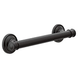 Moen YG6412BL Bathroom Safety 12Inch Stainless Steel Traditional Bathroom Grab Bar