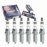 6 pc NGK Iridium IX Spark Plugs compatible with Infiniti G35 3.5L V6 2003-2007