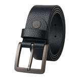Aurenhide Genuine Leather Belt For Men A British Brand 35Mm Width Formal And Casual Wear Black Pattern Fits 2644 Inch