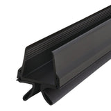 MD Building Products 43399 32 in. Brown Vinyl & Rubber CINCH SlideOn Interior Under Door Seal