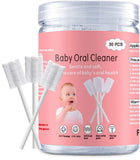 Fealtin Baby Tongue Cleaner Gauze, Baby Toothbrush Disposable Oral Cleaner, Toddler Toothbrush For Tooth Mouth Gum Clean, Infant