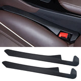 LYCARESUN 2 Pack Car Seat Gap Filler, Universal Car Seat Gap Plug to Fill The Gap Between Seat and Console Stop Things Dropping,