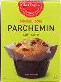 (2 Pack) Standard Lotus Baking Cups, Cupcake Liner Muffin Wrapper, 24 Pieces (12-ct/Box)