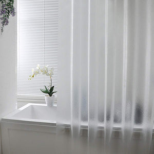 AooHome Frosted Shower Curtain Liner 8G Eva Extra Long Shower Curtain 72x78 Inch with Heavy Duty 5 Bottom Magnets, Thick Shower