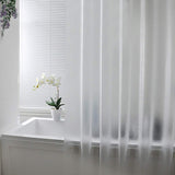 AooHome Frosted Shower Curtain Liner 8G Eva Extra Long Shower Curtain 72x78 Inch with Heavy Duty 5 Bottom Magnets, Thick Shower