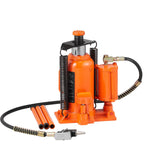 VEVOR Air Hydraulic Bottle Jack, 12 Ton/26455 lbs Pneumatic Hydraulic Bottle Jack with 10.43''-19.88'' Lifting Range & Manual Ha