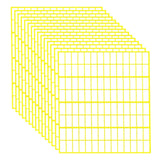 15 Sheets Rectangular Printable Label Stickers 0.78 x 0.39 1680pcs Removable Self Adhesive Small Labels for Bottle Jar File 