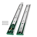 Ubisin 4 Pairs Soft Close Drawer Slides 20 Inch Full Extension Dresser Rails Heavy Duty Ball Bearing Kitchen Cabinet Drawer Glid
