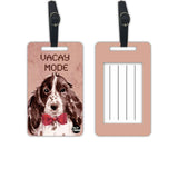 Nutcase Designer Luggage Travel Baggage Tags Single Tag With Name Card Inside Sweet Cocker Spaniel
