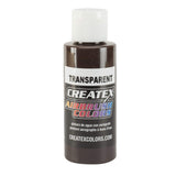Createx Airbrush Colors transparent dark brown 4 oz.