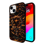kate spade new york iPhone 15 Case / 14/13, Compatible with MagSafe - Tortoiseshell