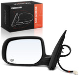 A-Premium Driver Side Power Door Mirror Compatible with Toyota Corolla 2009 2010 2011 2012 2013 - Heated Manual Folding Black Ou