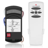 Universal Ceiling Fan Remote Control Kit with Dimmer, Replacement for Hampton Bay, Hunter, Harbor Breeze, Fan-HD5 L3H2010FANHD R