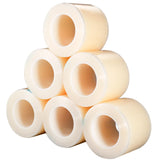 JMU Clear Barrier Film Tattoo 4 x 6, 6 Rolls Barrier Tape for Dental Medical Tattoo Use