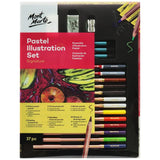 Mont Marte Colour Pastel Illustration Set Of 37