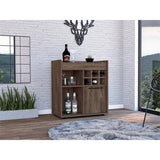 Lyon Bar Cabinet -Living Room -Dark Walnut