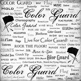 Scrapbook Customs Color Guard Live for (34618) 12 inch x 12 inch Scrapbook Paper 1 Sheet