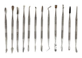 Fozti Wax Carvers & Spatulas/Probes Set of 12 for Carving, Shaping Cutting, Scraping on Wax, Ceramic, Soap, Clay & Wood, Soft Me
