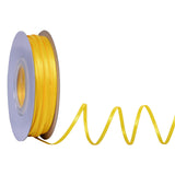 Ribest Yellow Double Faced Satin Ribbon, 1/8 Inch 100 Yard Ribbon for Crafts Gift Wrapping Hair Bows Wedding Party Decoration Bo