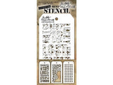 Stampers Anonymous StampersA Layering Stencil THoltz Mini #1