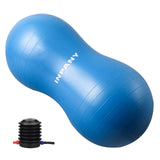 INPANY Peanut Ball - Anti Burst Exercise Ball for Labor Birthing, Physical Therapy for Kids, Core Strength, Flexible Seating, Ho