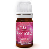 Sz Essentials - Pink Lotus 100% Pure, Essential Natural Oil - Extracted from Nymphaea Nucifera - Divine & Sweet Scent, with Exot