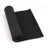 Doping Black EVA Foam roll, 2mm Thick (1mm to 10mm) Premium Cosplay EVA Foam Sheet, 49x13.5 with High Density 86kg/m3 for Cospla
