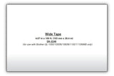 Brother Genuine DK-2246 Label Paper for Brother QL Label Printers - Continuous Length Black on White Paper Labels, 4.07x 100
