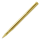 Acuity Roller Gel Pen Metal Body with Glossy Gold Finish Comes with a Pen Pouch Ink Colour Blue 40003