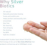 American Biotech Labs Silver Biotics Colloidal Silver Gel Nano-Silver 20 PPM Soothing Skin Gel | Versatile 1.5 oz Gel for Skin C