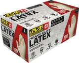 Mechanix Wear 7 Mil Heavy Duty Latex Disposable Gloves - Auto Repair Oil & Grease Proof Industrial Gloves - Chemical Resistant -