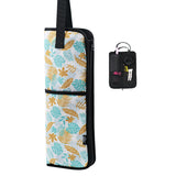 WK IEASON Hair Flat Iron Case Holder Canvas Bag Heat Resistant Curling Iron Straightener Holder Bag for Hair Tools Curling Iron 