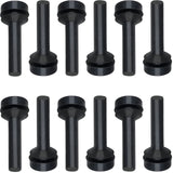 12 Pack WB02X24790 Grate Rubber Feet Compatible with GE Gas Stove Top Range Grate Foot Rubber Pads GE Stove Parts Rubber Grate B