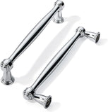 khtumeware 2 Pack 3-1/2 Inch(89mm) Vibrant Polished Chrome Cabinet pulls Kitchen Cabinet Handles Kitchen Cabinet Hardware for Cu