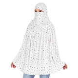 Harshti Cotton Sun Protection Scarf Mask For Women | Full Head Neck Face Cover For Bike Riding, Scooty & Outdoor Travel | Breath