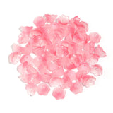 LadayPoa 100pcs Light Pink Glass Bellflower Beads for Jewelry Making, 12mm Diameter, 8mm High, 1.3mm Hole, Trumpet Flower Beads 