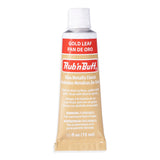 AMACO Rub n Buff Wax Metallic Finish Rub n Buff Gold Leaf 15ml Tube Versatile Gilding Wax for Finishing Furniture Antiquing 