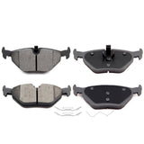 ECCPP D763-7631 4pcs Rear Ceramic Disc Brake Pad Set Fit For BMW 318i 1992-1999,For 318is 1992-1999,For 318ti 1995-1999,For 320i
