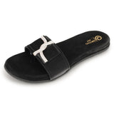 Ortho Joy Doctor Footwear For Women|| Fancy Slipper For Women || Orthopedic Women'S Fancy Slipper/Fancy Sandal For Women,Black,7,B0D5R8KG37