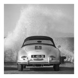 Ocean Waves Breaking On Vintage Beauties (Bw Detail 2)-Paper Art-20,,X20,,