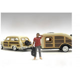 American Diorama Campers Figure 4 For 1/18 Scale Models 76337