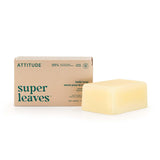ATTITUDE Body Soap Bar, Natural Origin, Protects and Softens Dry Skin, Coconut & Olive Oils, For Men and Women, EWG verified & V