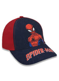Kidsville Official Marvel Comic Spiderman Cap For Kids Boys Red/Blue