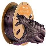 ERYONE Burnt Titanium PLA Filament 3D Printer PLA Filament 1.75mm +/- 0.03mm, Glitter PLA Filament 1KG Cardboard Spool(2.2LBS), 