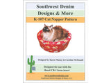 SW Denim Designs & More EK Success SWDK107 Southwest Denim Designs & More Cat Napper Pattern