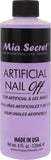 Mia Secret Professional Artificial Nail off - Artificial &Gel Nails Remover (4oz)