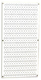 Wall Control Pegboard 32in x 16in White Metal Pegboard Tool Board Panel