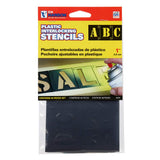 CH Hanson 10191 1 46 pc. Plastic Interlocking Stencil
