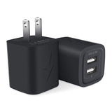 Wall Charger Plug, USB Charger Cube, Ailkin 2.1A 2-Muti Port USB Adapter Power Plug Charging Station Box Base for iPhone 17 16 P