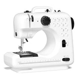 Verdanika Beginner Sewing Machine, 12 Built-in Stitches with Foot Pedal, 2-Speed Control, Portable Mini Sewing Machine for Home 